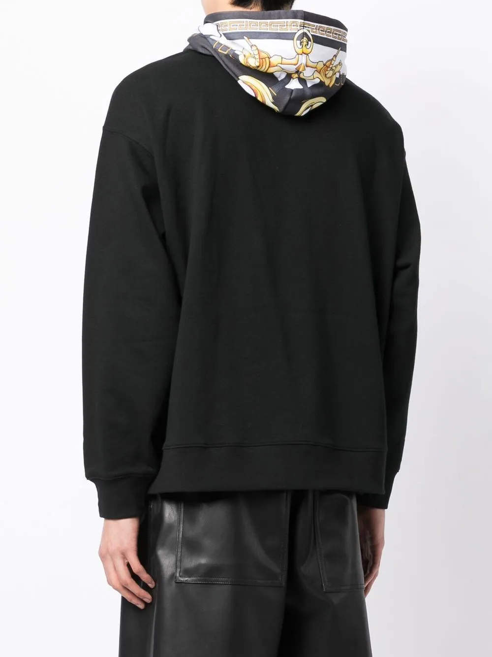 AAPE BY *A BATHING APE® metallic logo-print hoodie