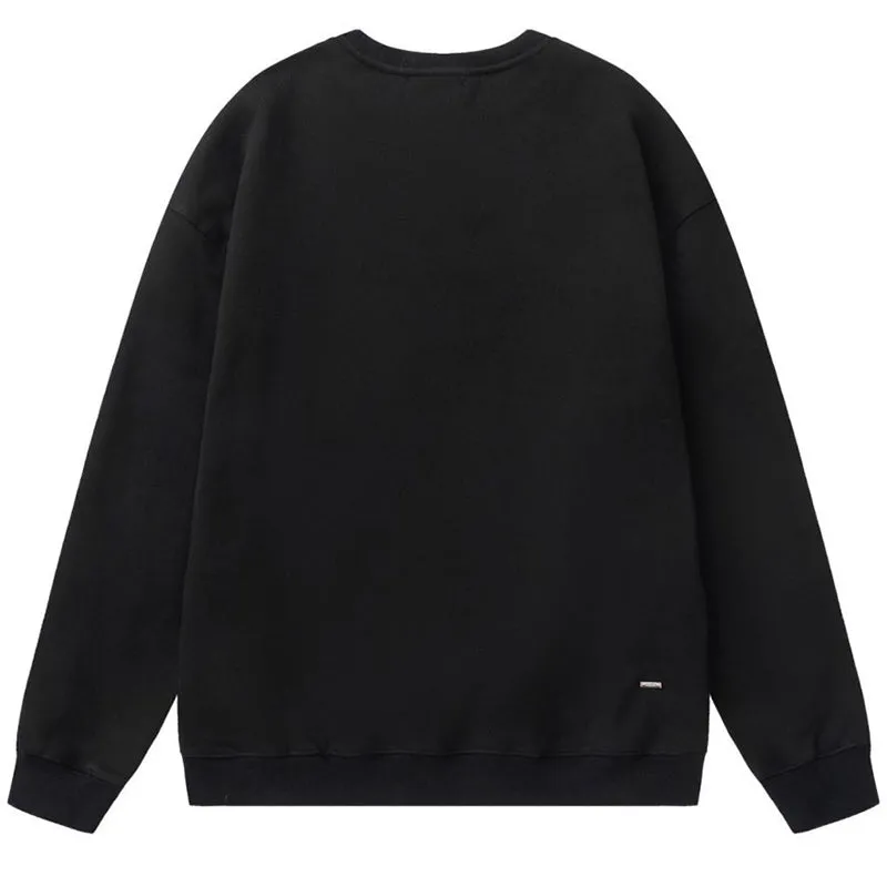 AMIRI Arts District Cropped Crew Sweatshirts