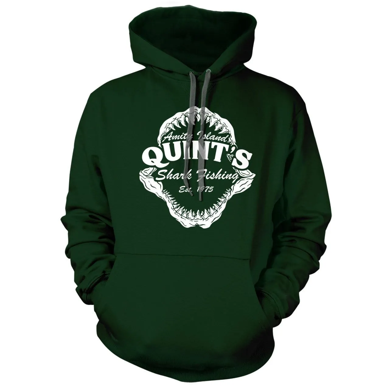Amity Island - Quint's Shark Fishing - Jaws Hoodie