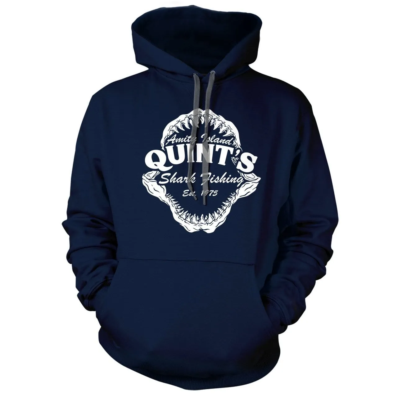 Amity Island - Quint's Shark Fishing - Jaws Hoodie