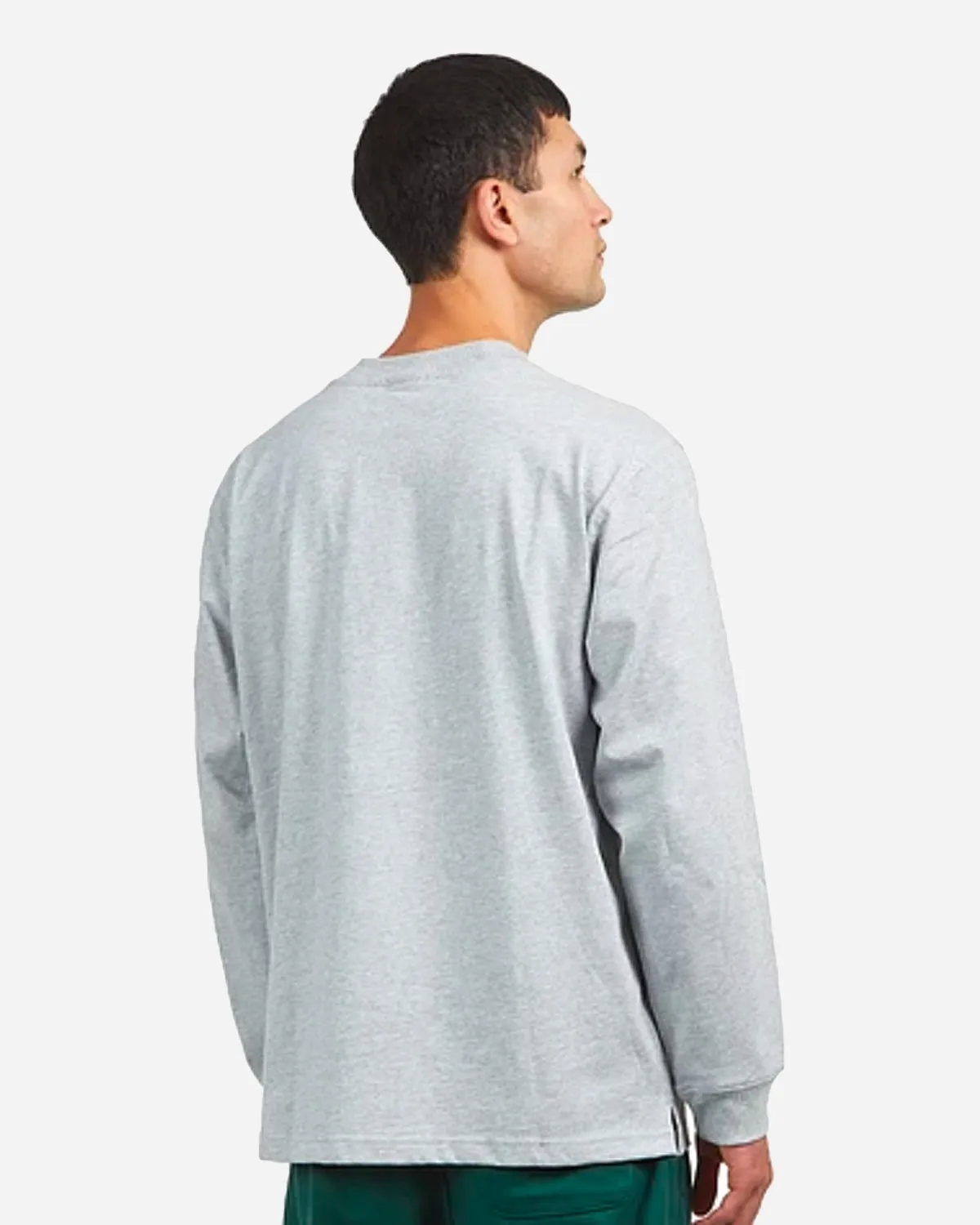 Athletics Varsity Graphic Mock Longsleeve - Athletic Grey