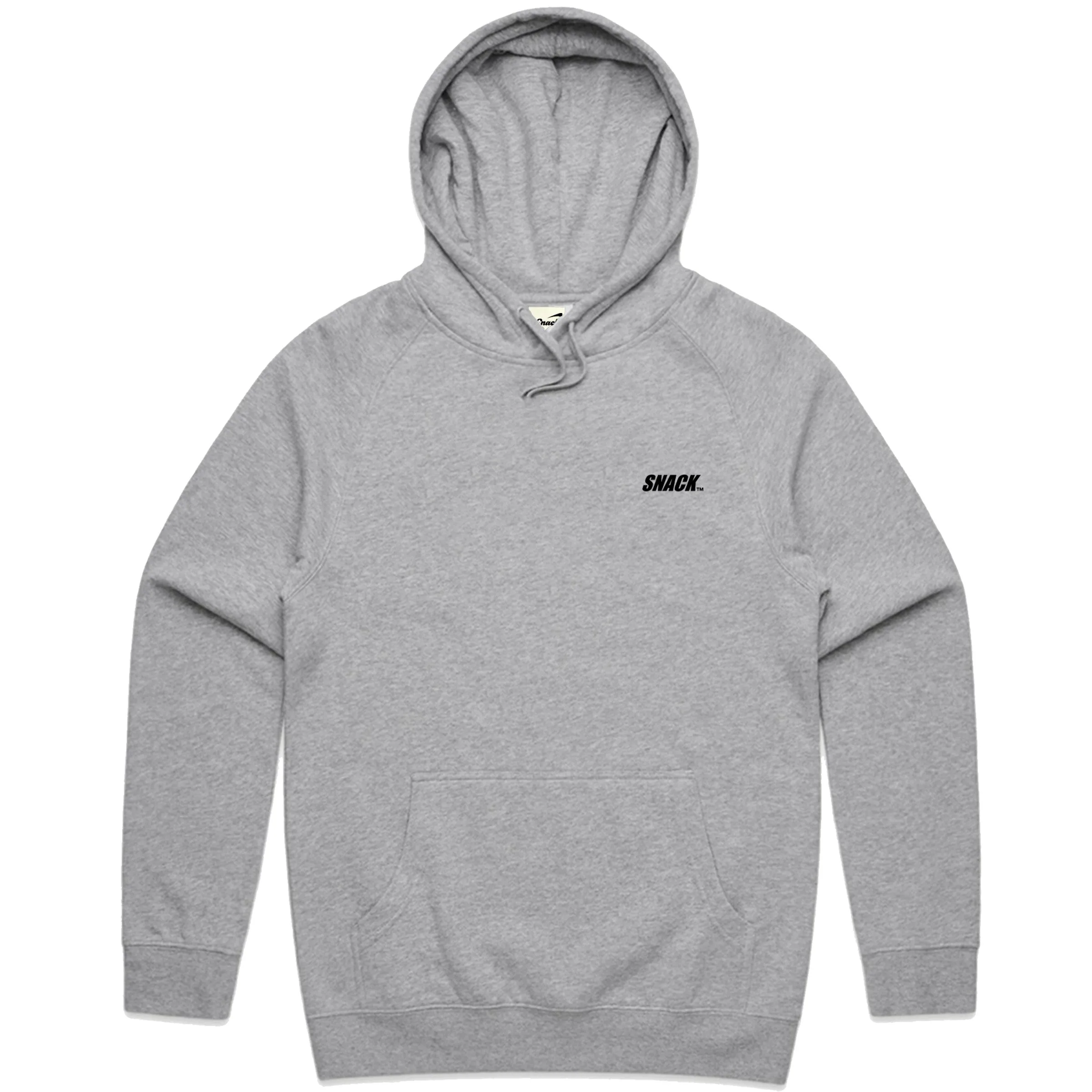 BACK OFF HOODIE - GREY