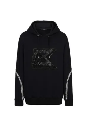 BALMAIN Embroidered hoodie