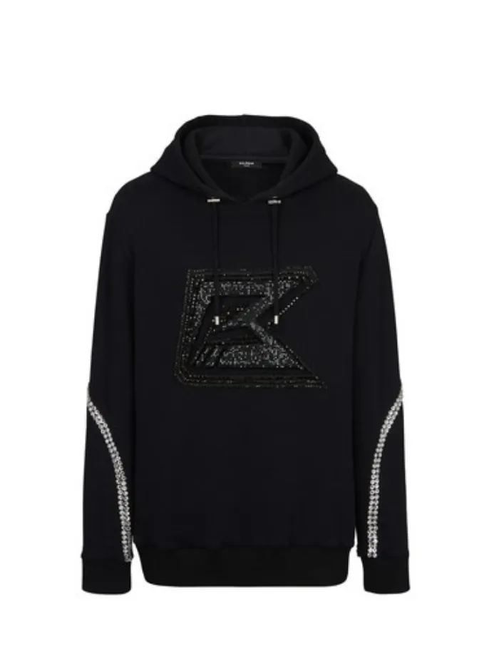 BALMAIN Embroidered hoodie