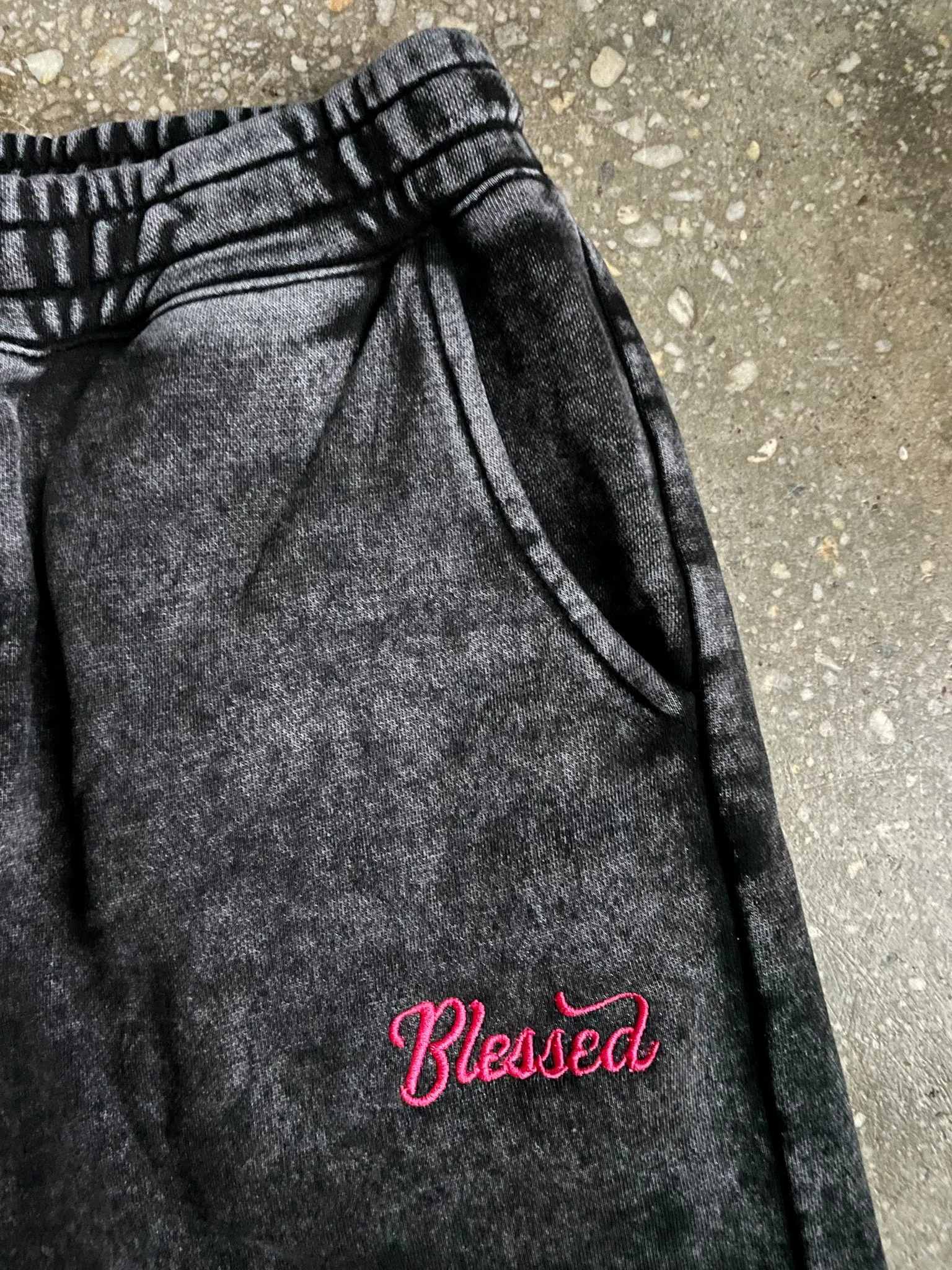 Blessed Embroidered Adult/Unisex Sweatpants