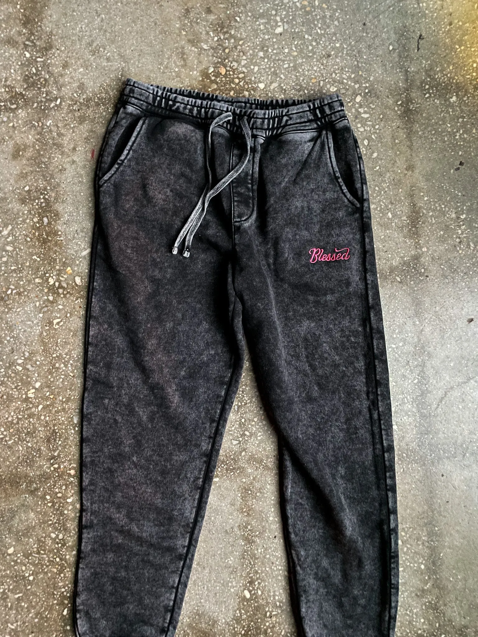 Blessed Embroidered Adult/Unisex Sweatpants