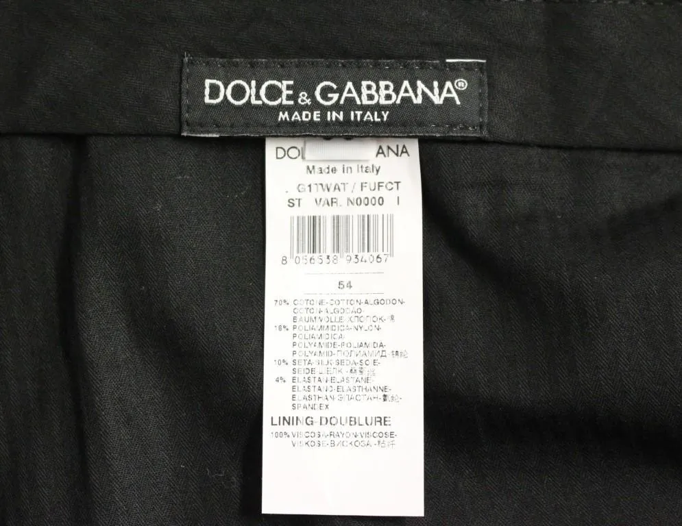 Blue Silk Stretch Two Button Slim Fit Suit
