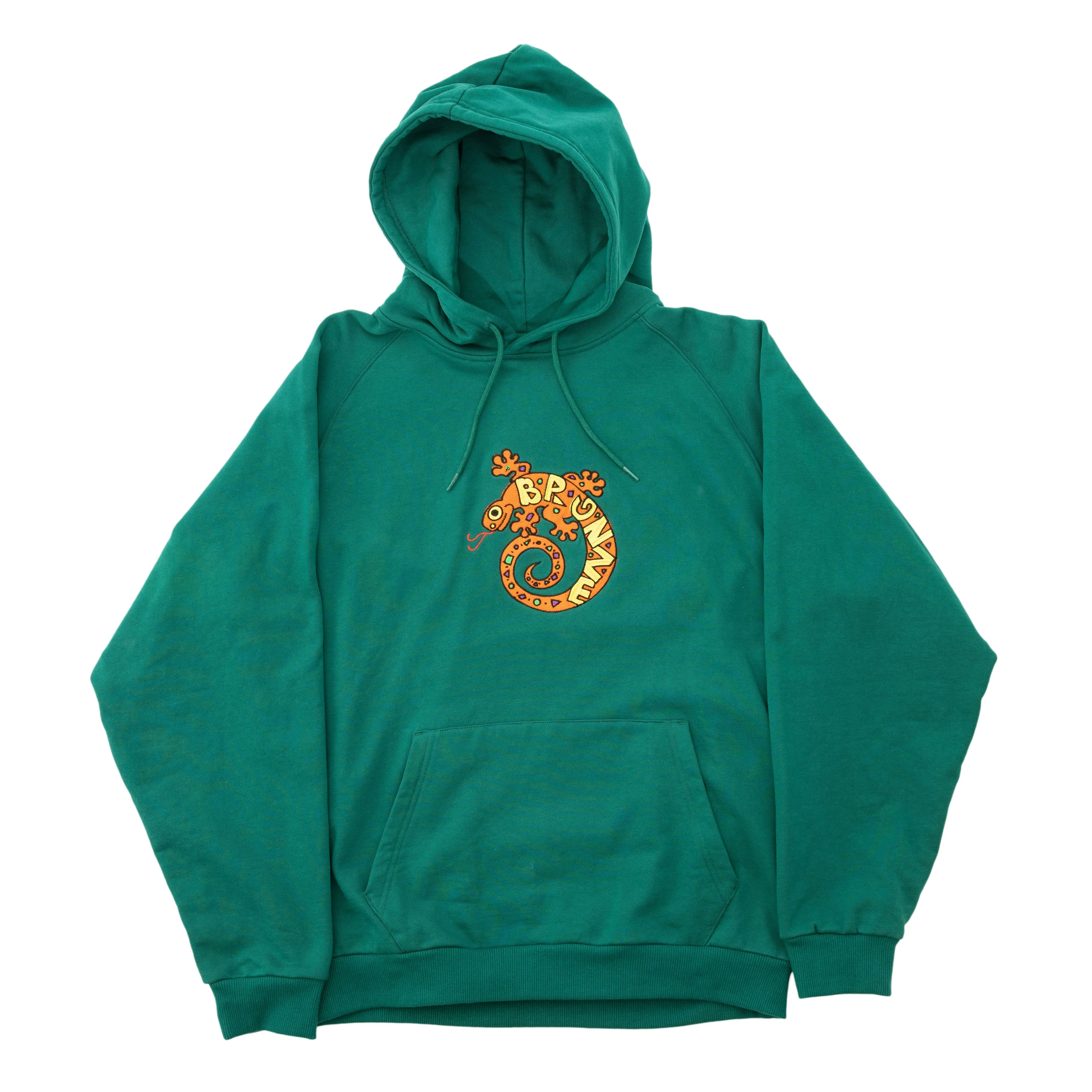 Bronze 56k Lzrd Hoodie - Emerald