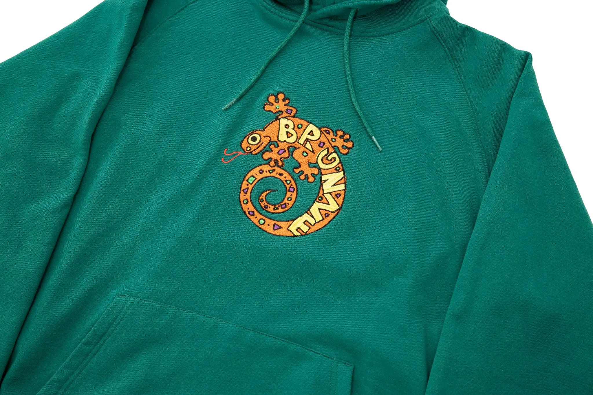 Bronze 56k Lzrd Hoodie - Emerald