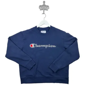 CHAMPION "EMBROIDERED" CREWNECK - (L)
