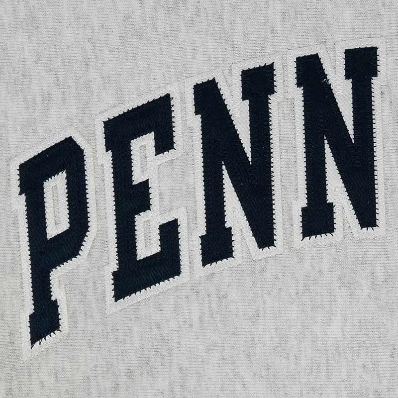 Champion Reverse Weave Heavyweight Twill Letter Crewneck Sweatshirt