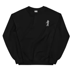 Cigar Golfer Embroidered Sweatshirt