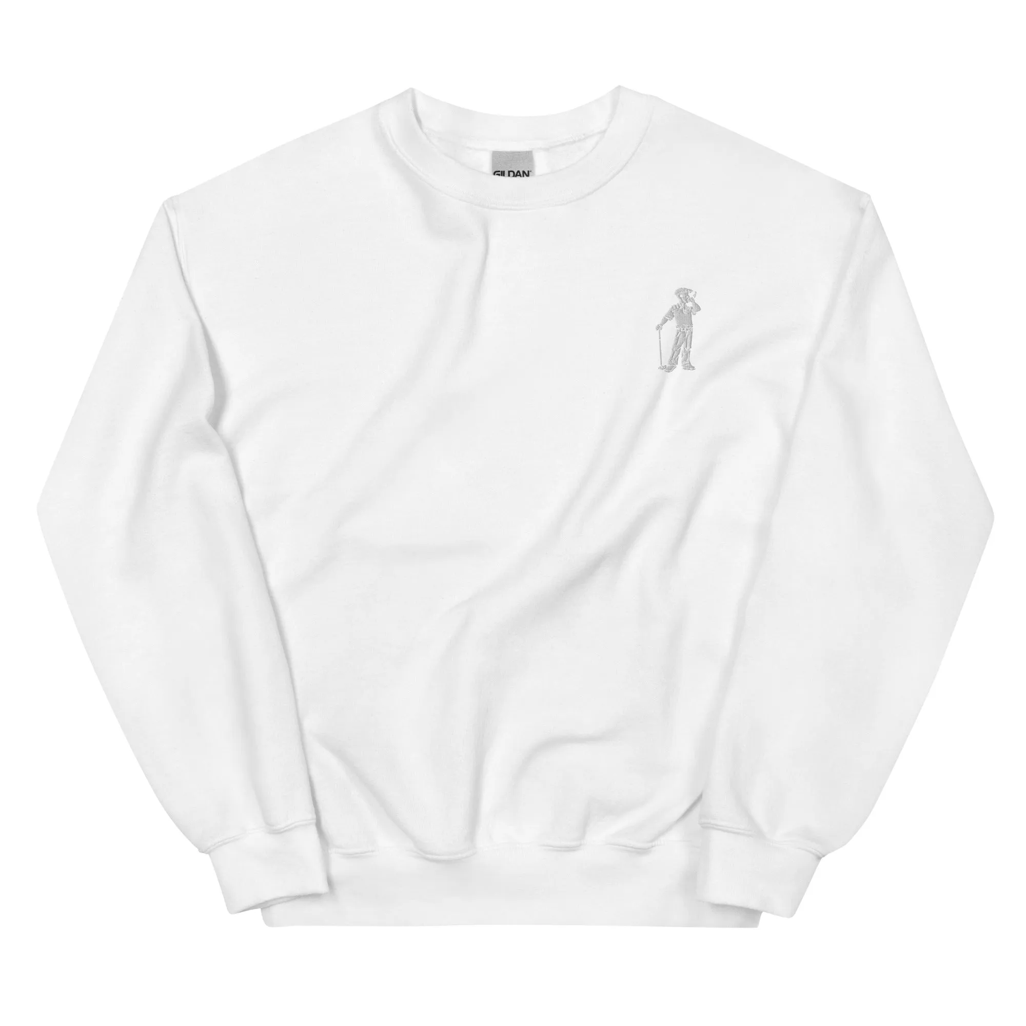 Cigar Golfer Embroidered Sweatshirt