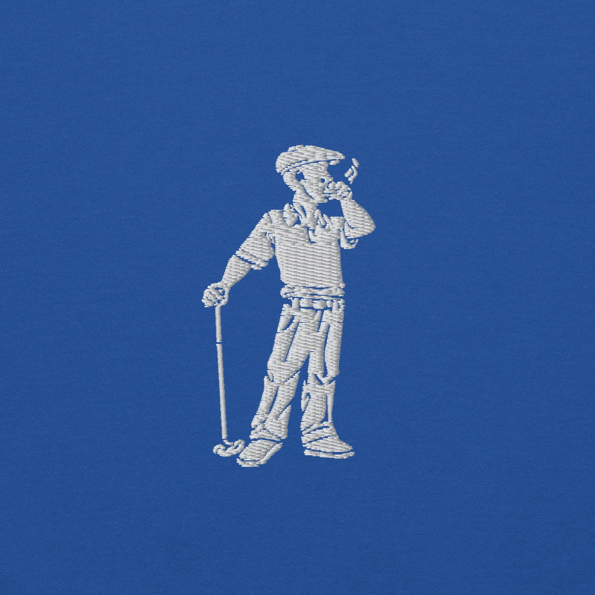 Cigar Golfer Embroidered Sweatshirt