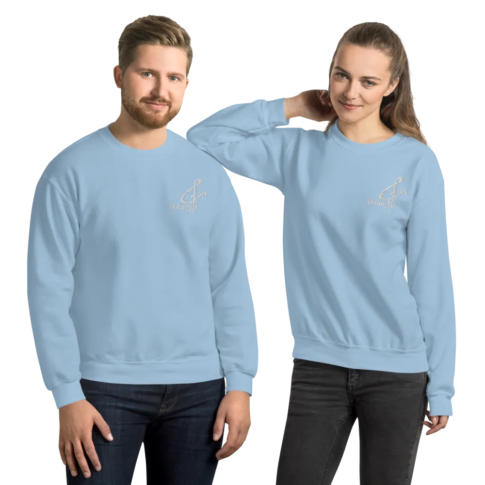 Classic Get Dollars Embroidered  Unisex Sweatshirts