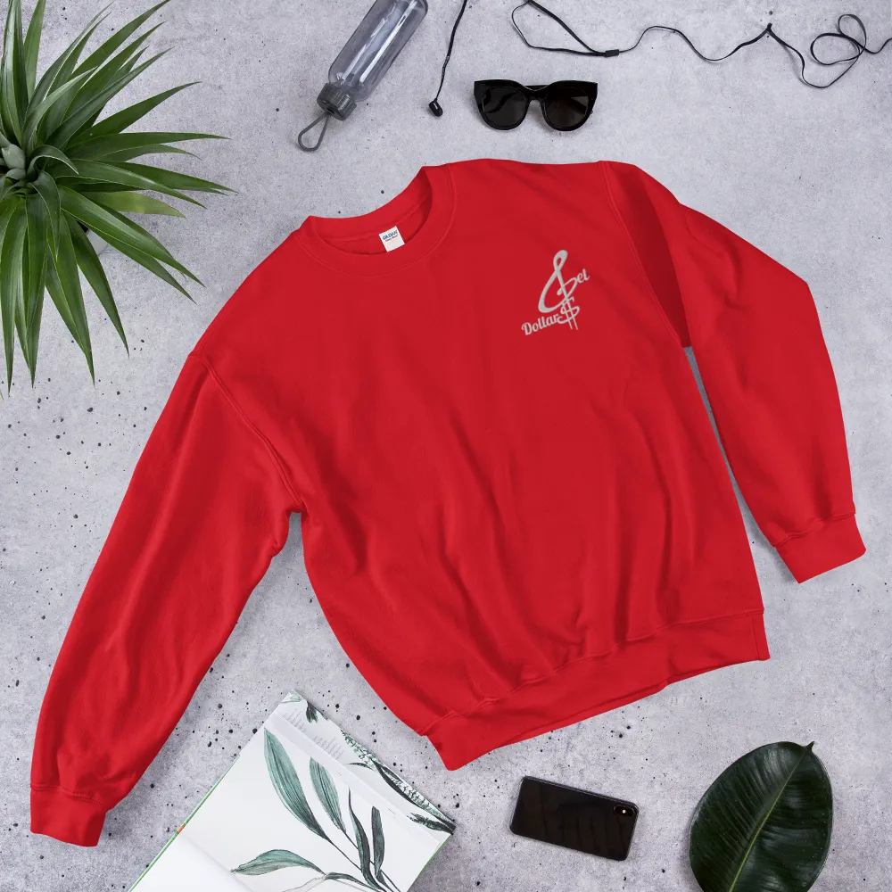 Classic Get Dollars Embroidered  Unisex Sweatshirts