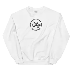 Clubs and Sticks Embroidered Sweatshirt