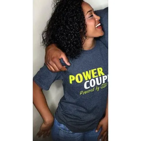 Couple T Shirt POWER COUPLE Short Sleeve T Shirts