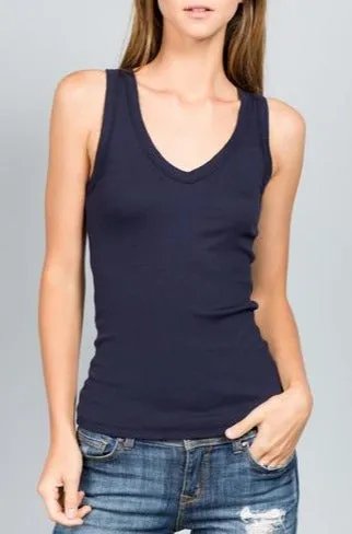 Crown Jewel V-Neck Tank