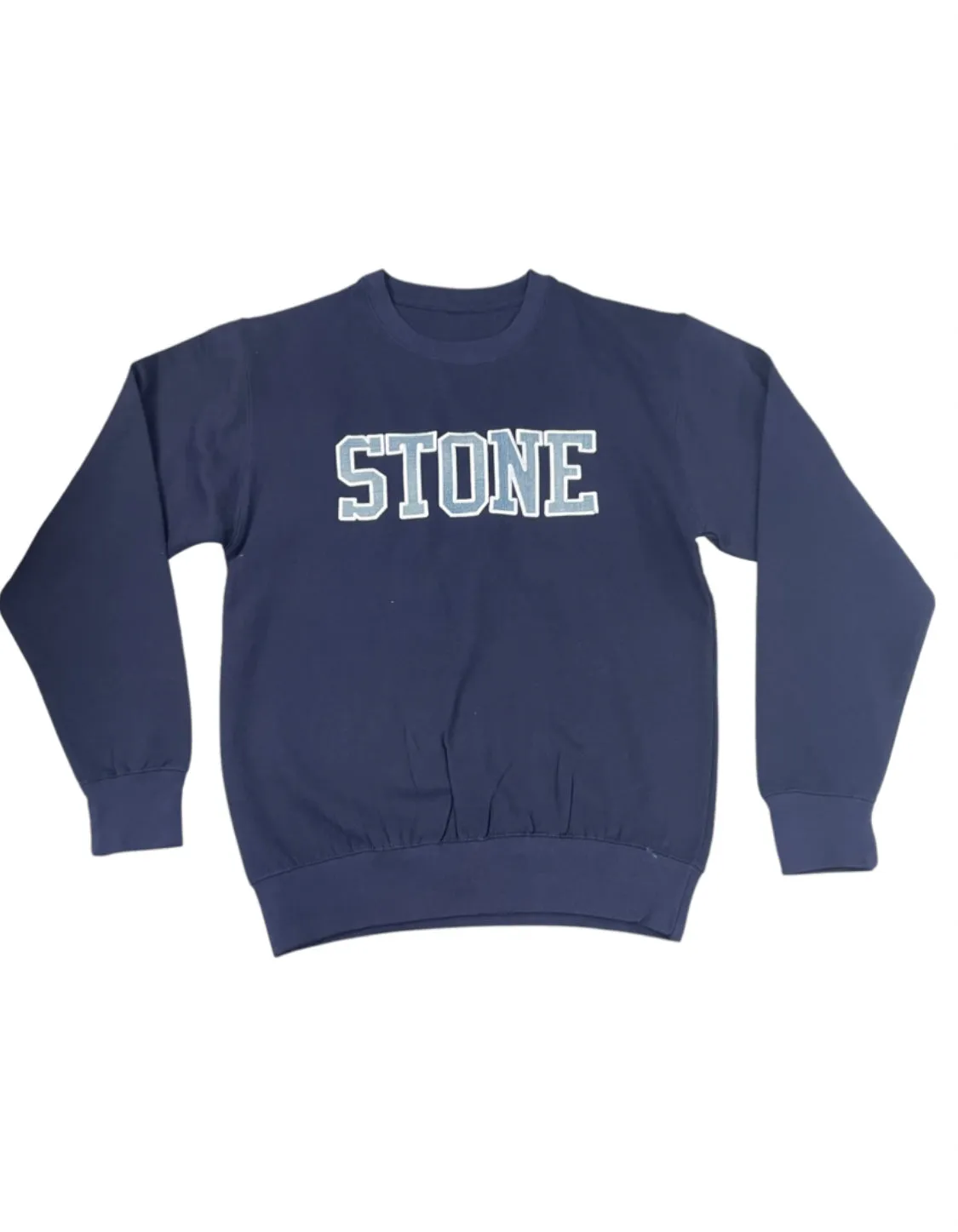DENIM STONE SWEATER