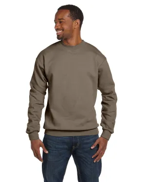 Embroidered Hanes Adult 7.8 oz EcoSmart 50/50 Fleece Crew P1607