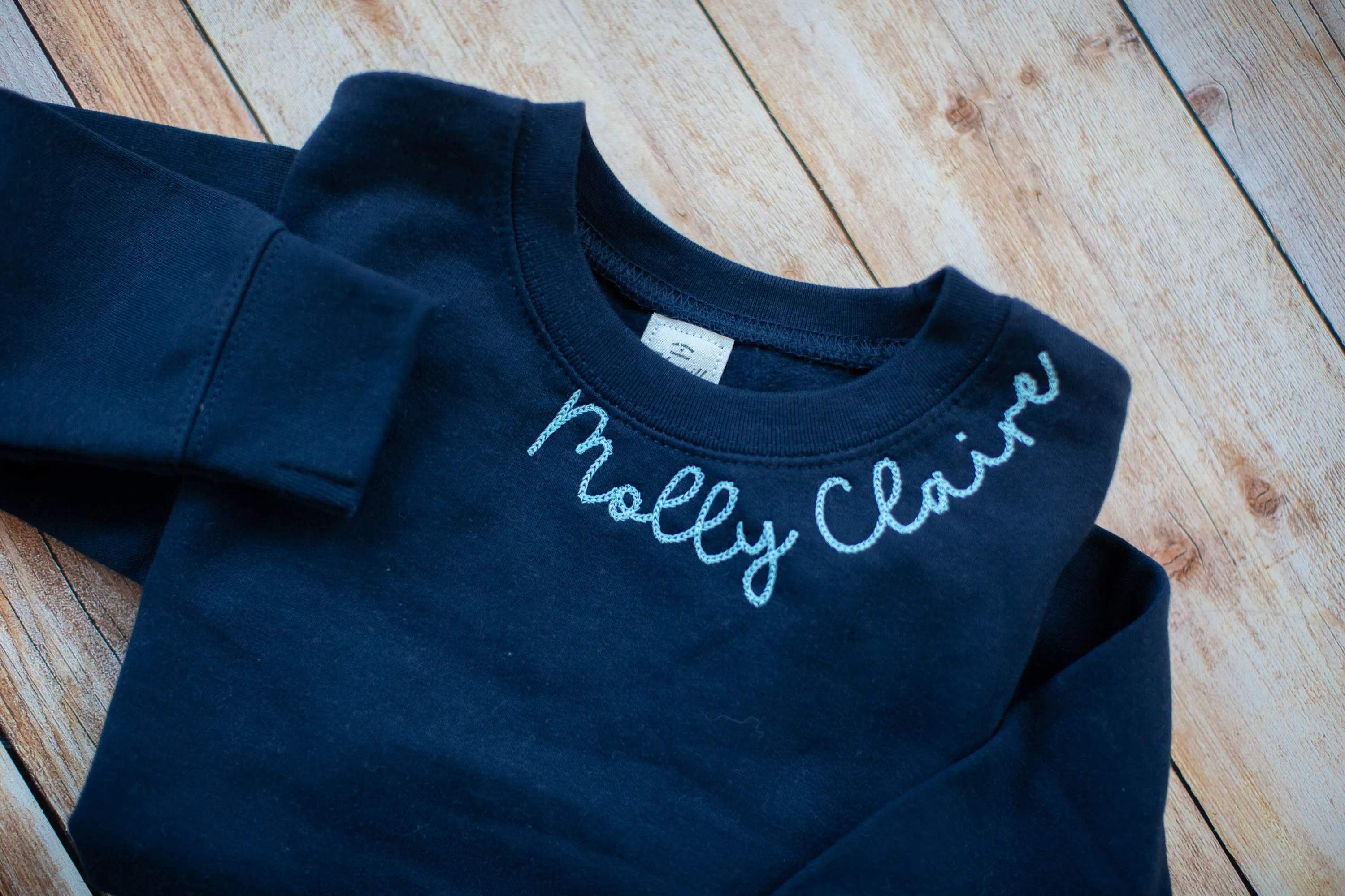 Embroidered Kids Sweatshirt