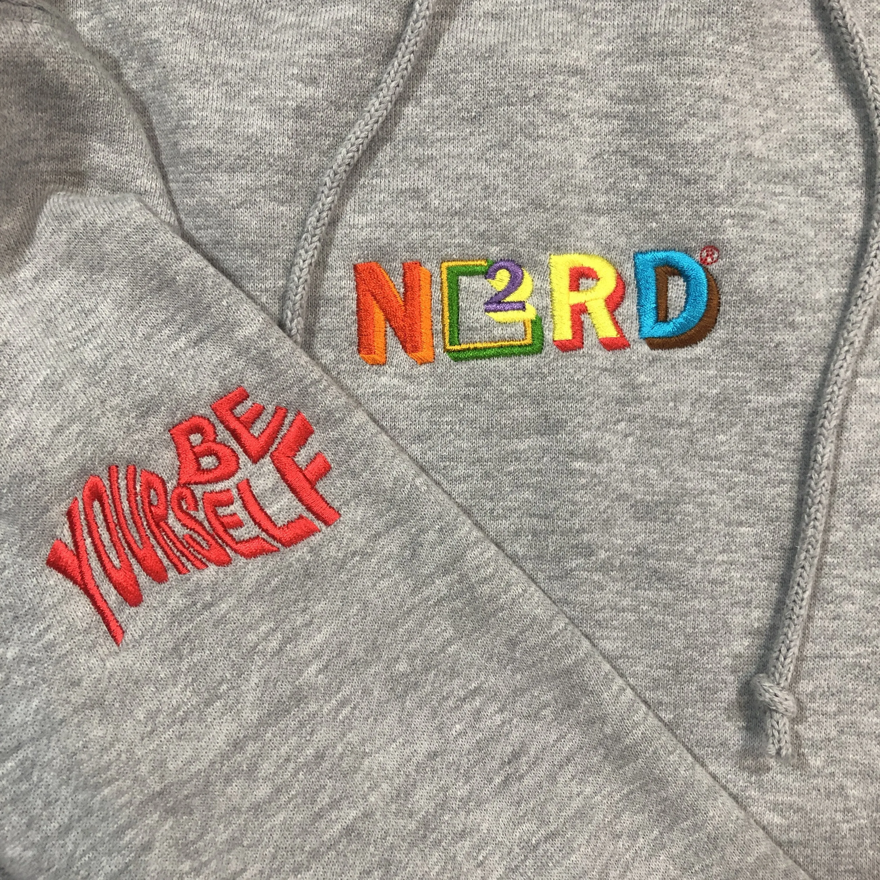 Embroidered Premium Be Yourself Hoodie