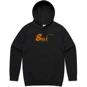 FINE GARMENTS EMBROIDERED HOODIE - BLACK