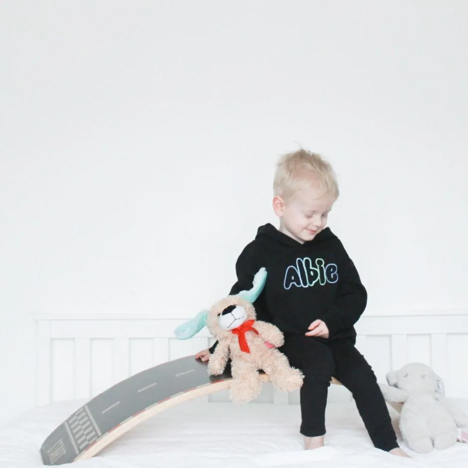Funky Name Embroidered Hoody