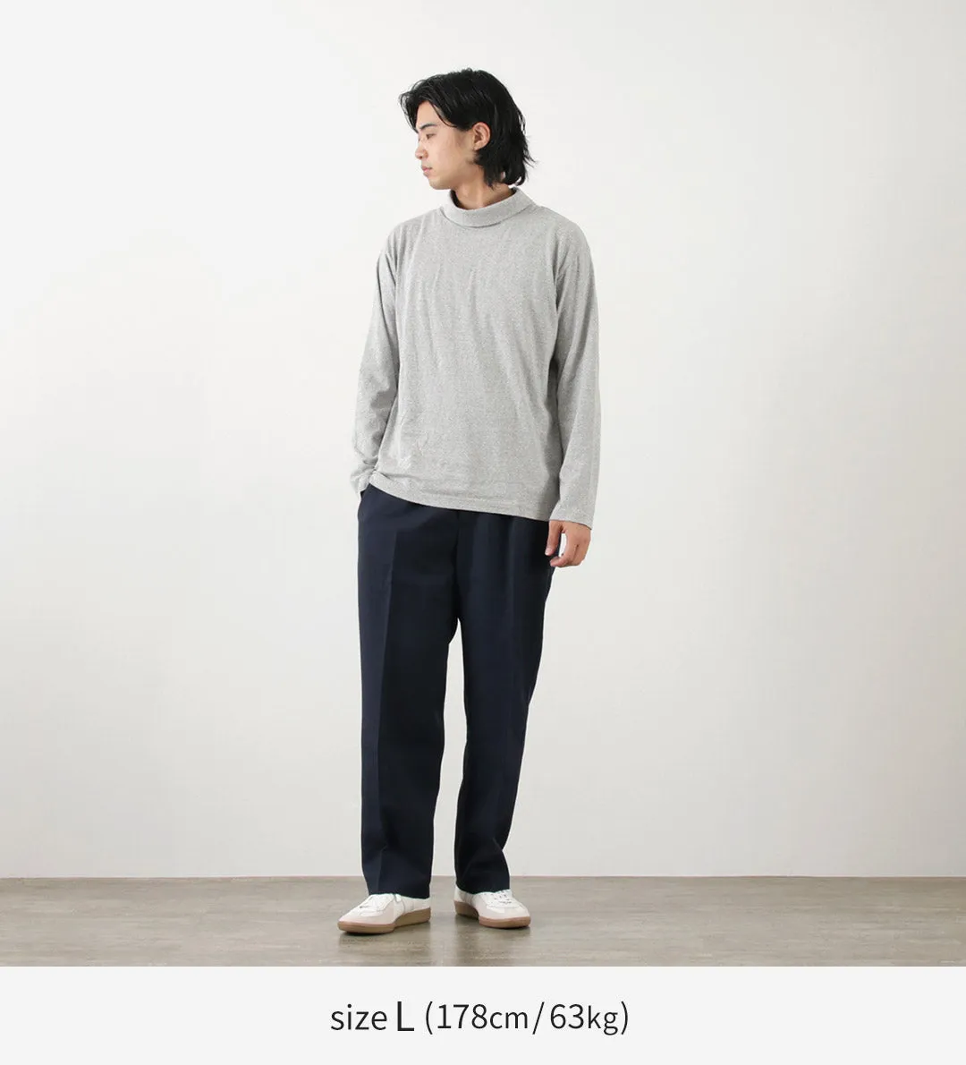 GOOD ON / Long Sleeve Turtle Neck T-Shirt