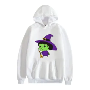 Graphic Hoodies Witch & Broom