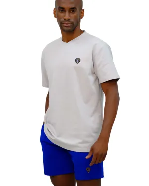 GREY V NECK