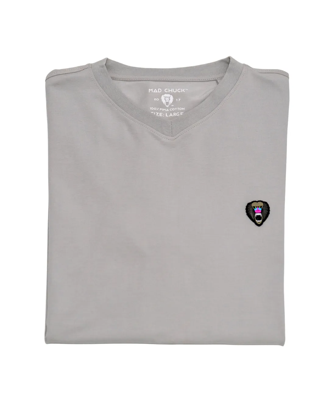GREY V NECK