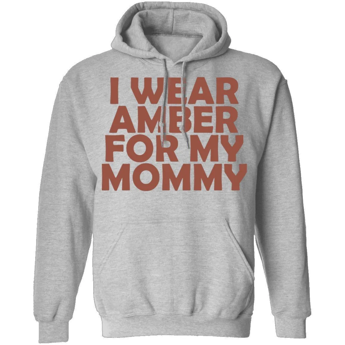 I Wear Amber For My Mommy T-Shirt