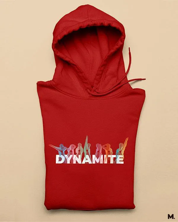 Life is dynamite printed hoodies
