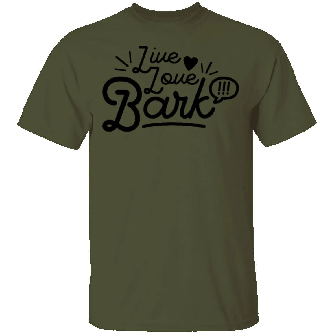 Live Love Bark T-Shirt