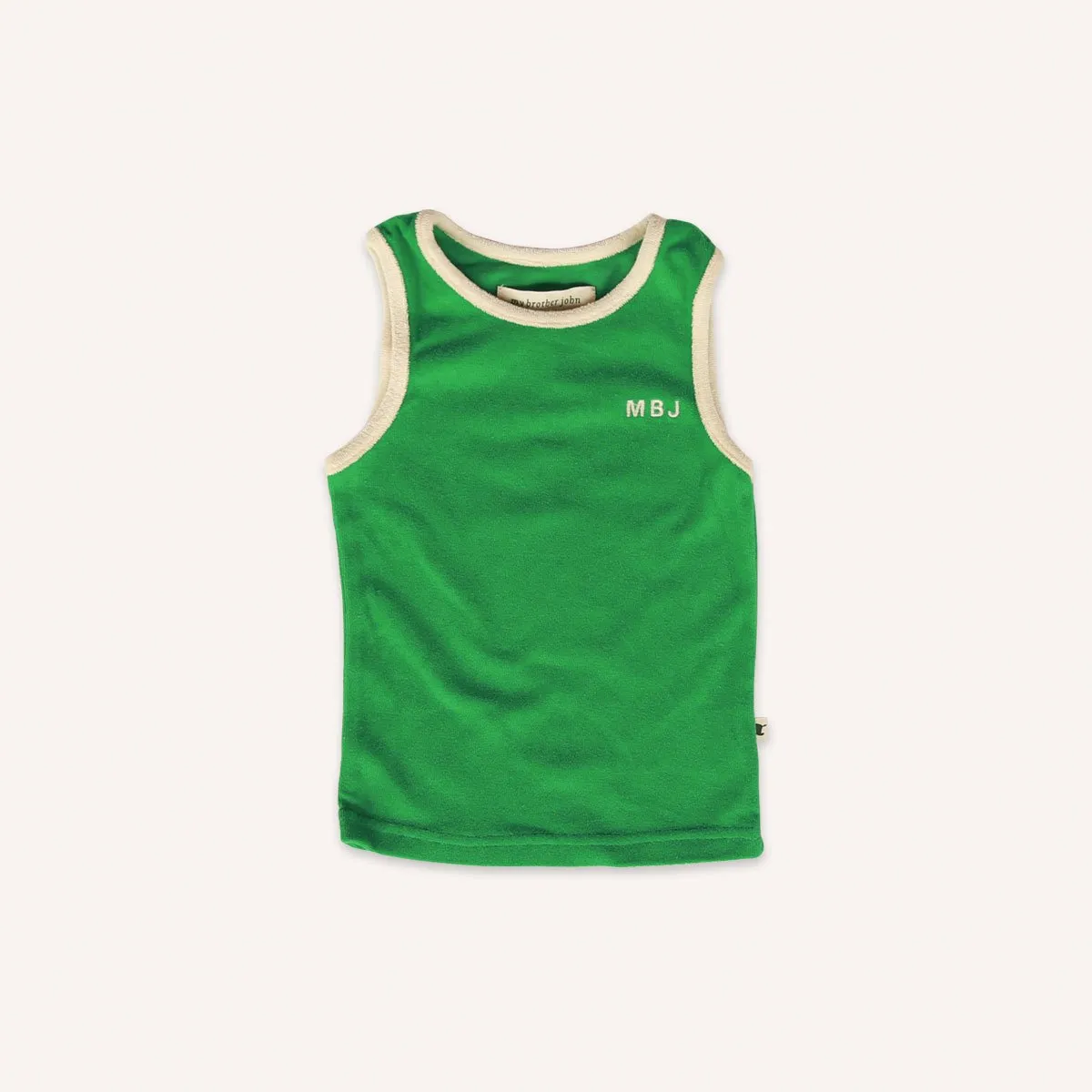 Luca Green Terry Tank Top