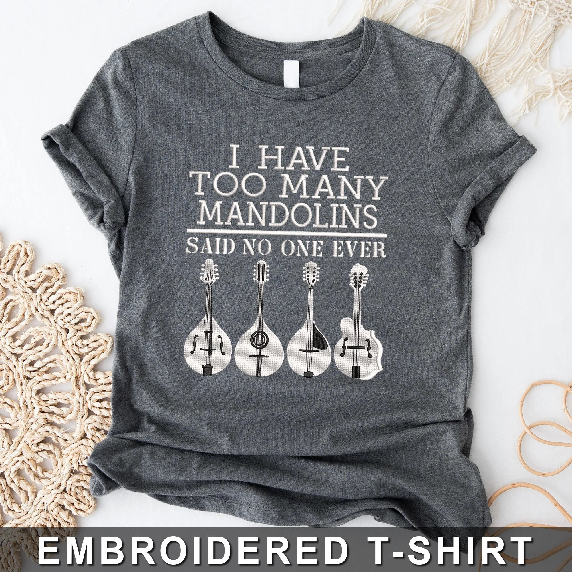 Mandolins Embroidered Shirt