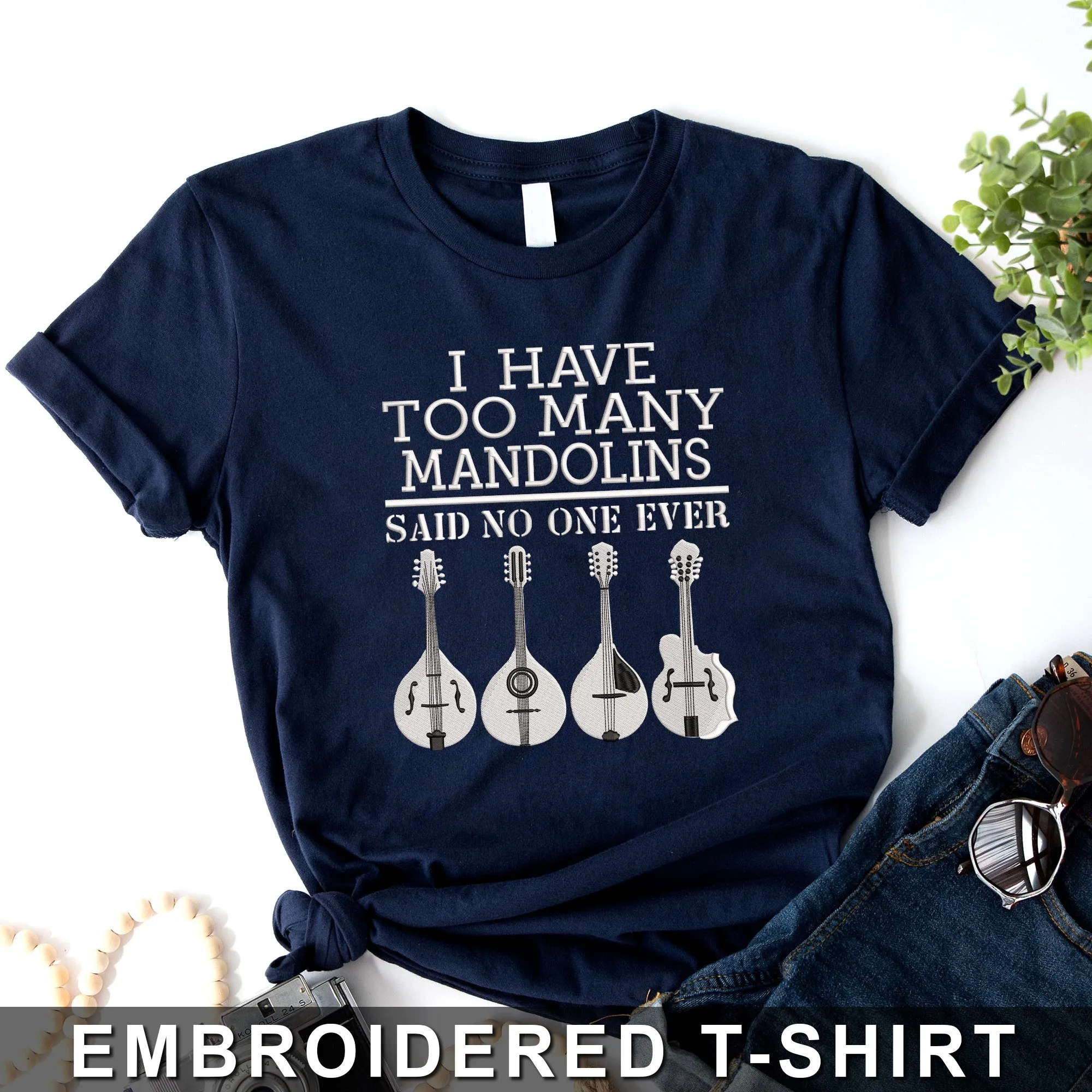 Mandolins Embroidered Shirt
