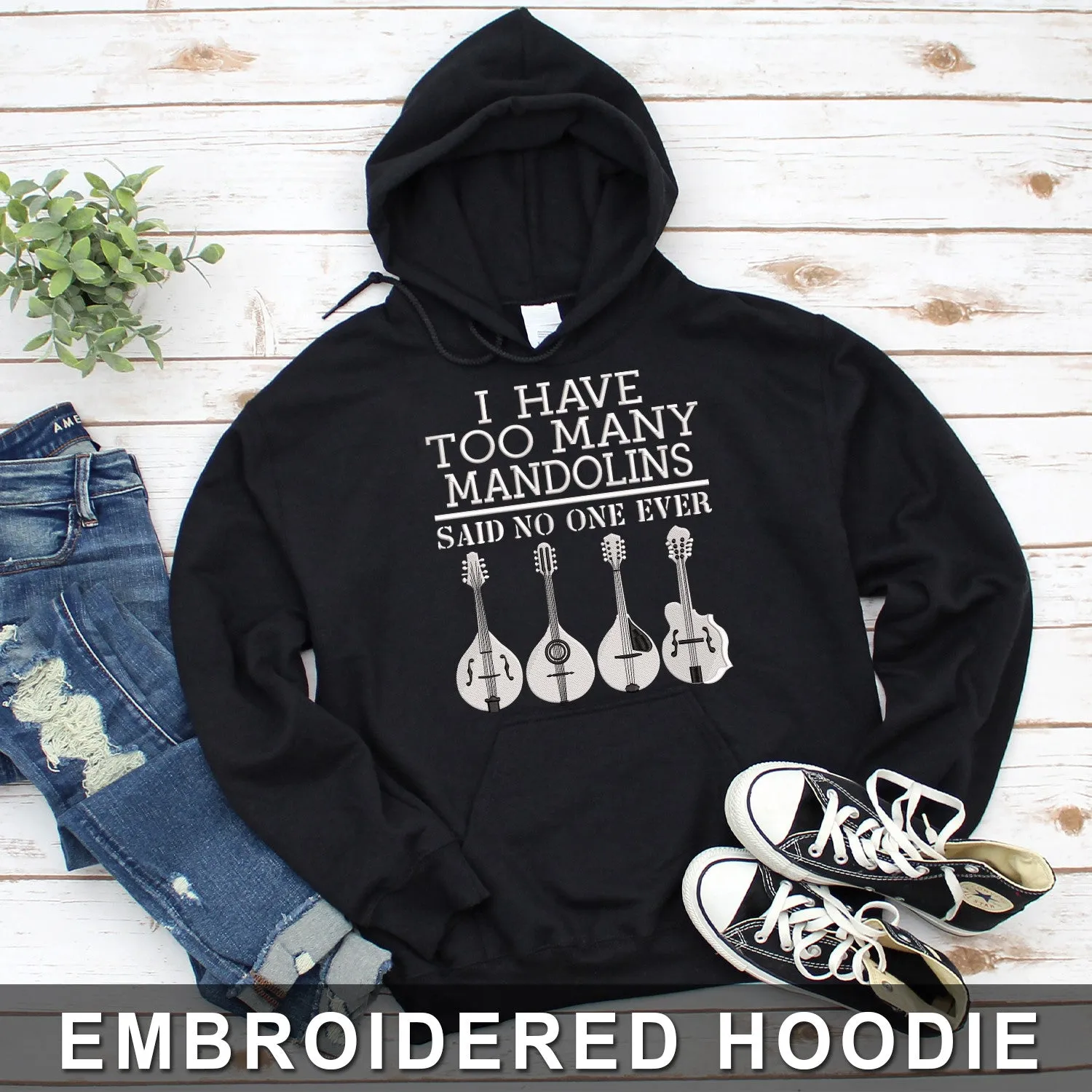 Mandolins Embroidered Shirt