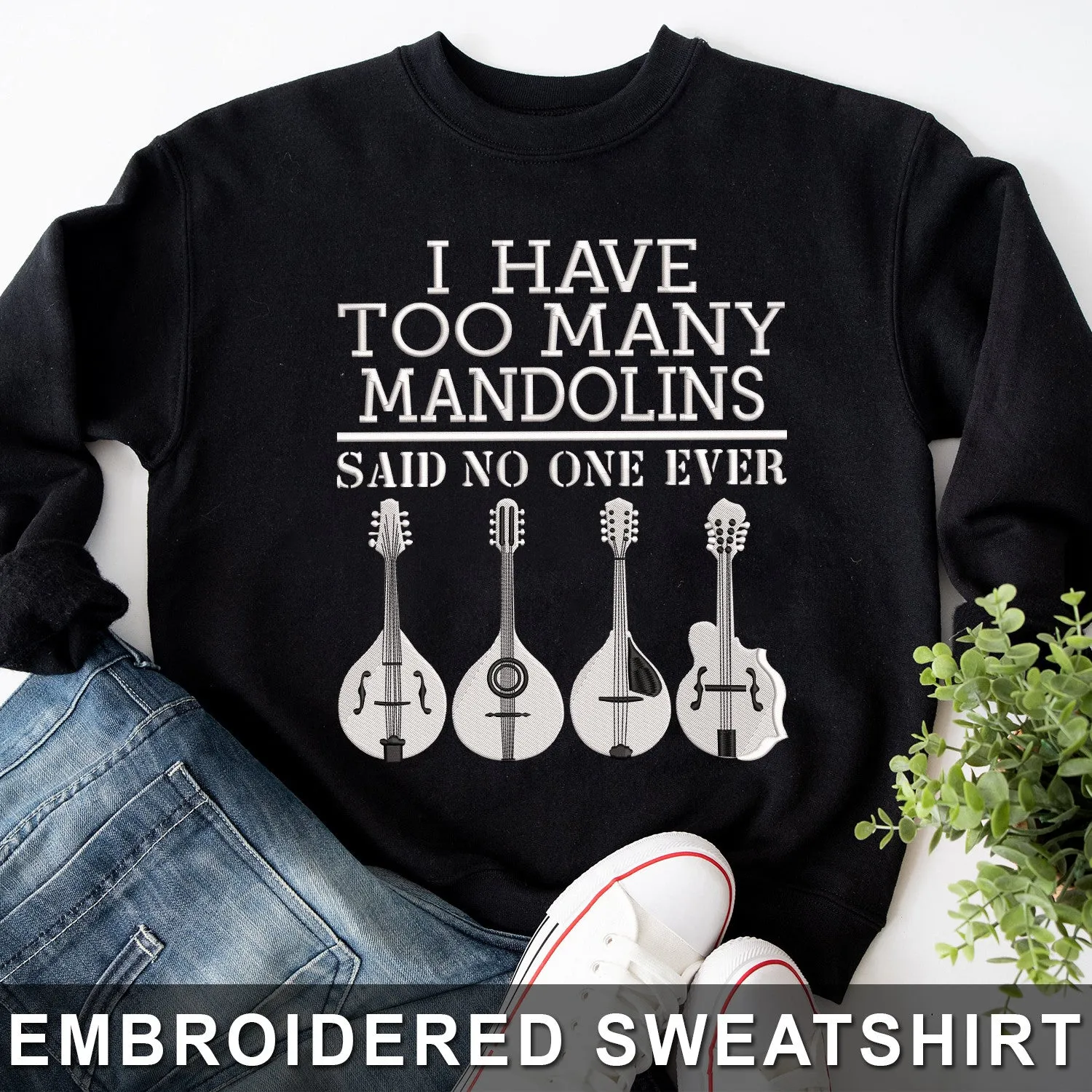 Mandolins Embroidered Shirt