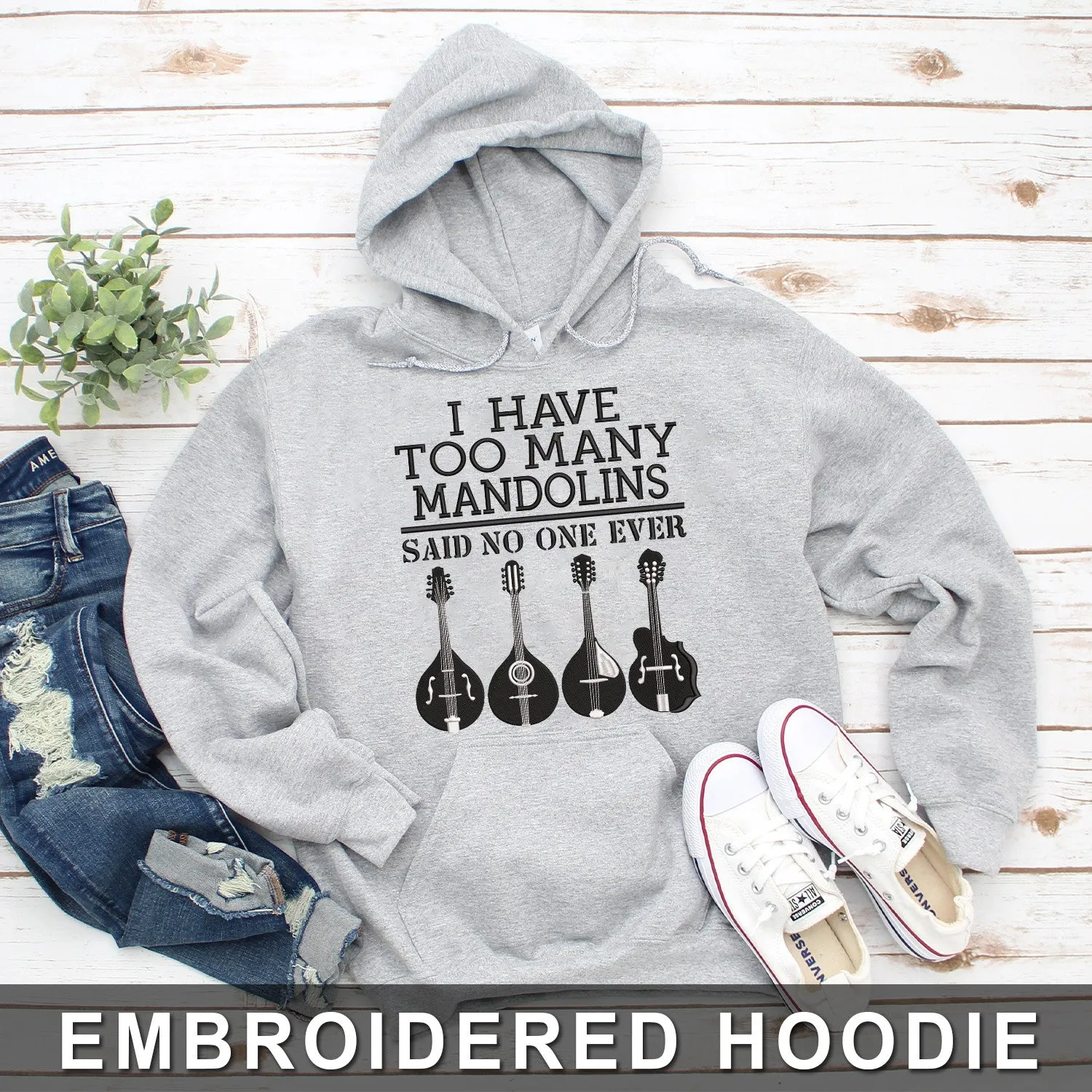 Mandolins Embroidered Shirt
