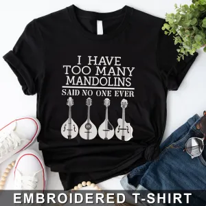 Mandolins Embroidered Shirt