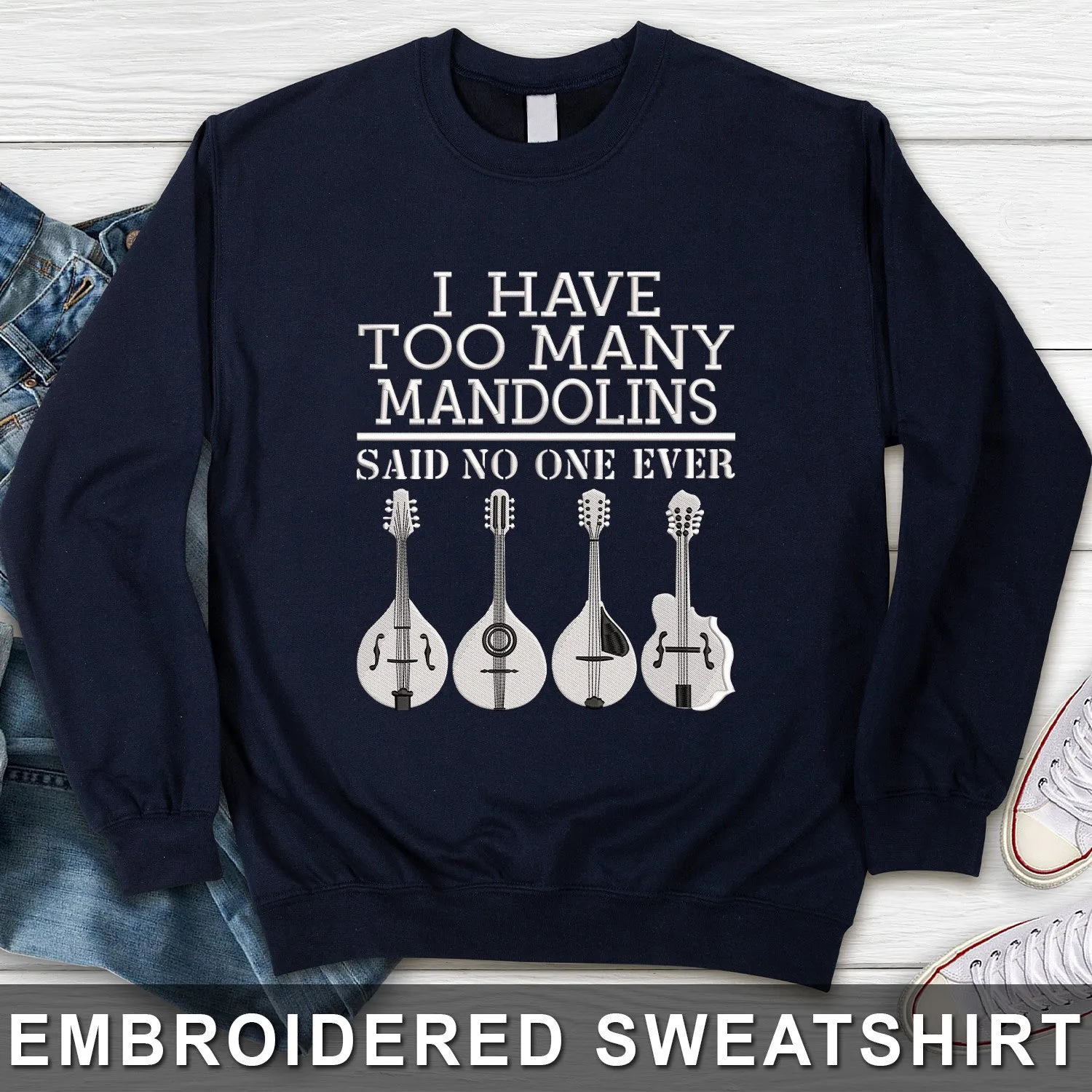 Mandolins Embroidered Shirt