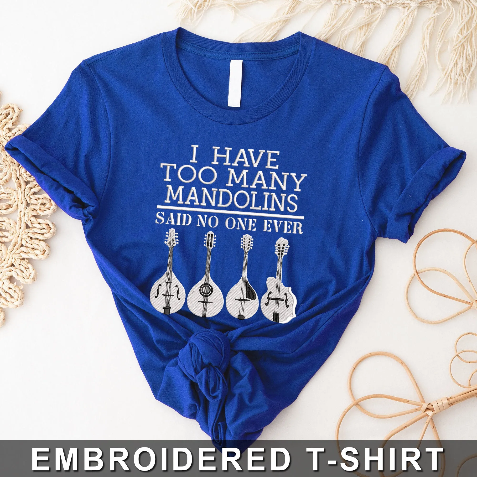 Mandolins Embroidered Shirt
