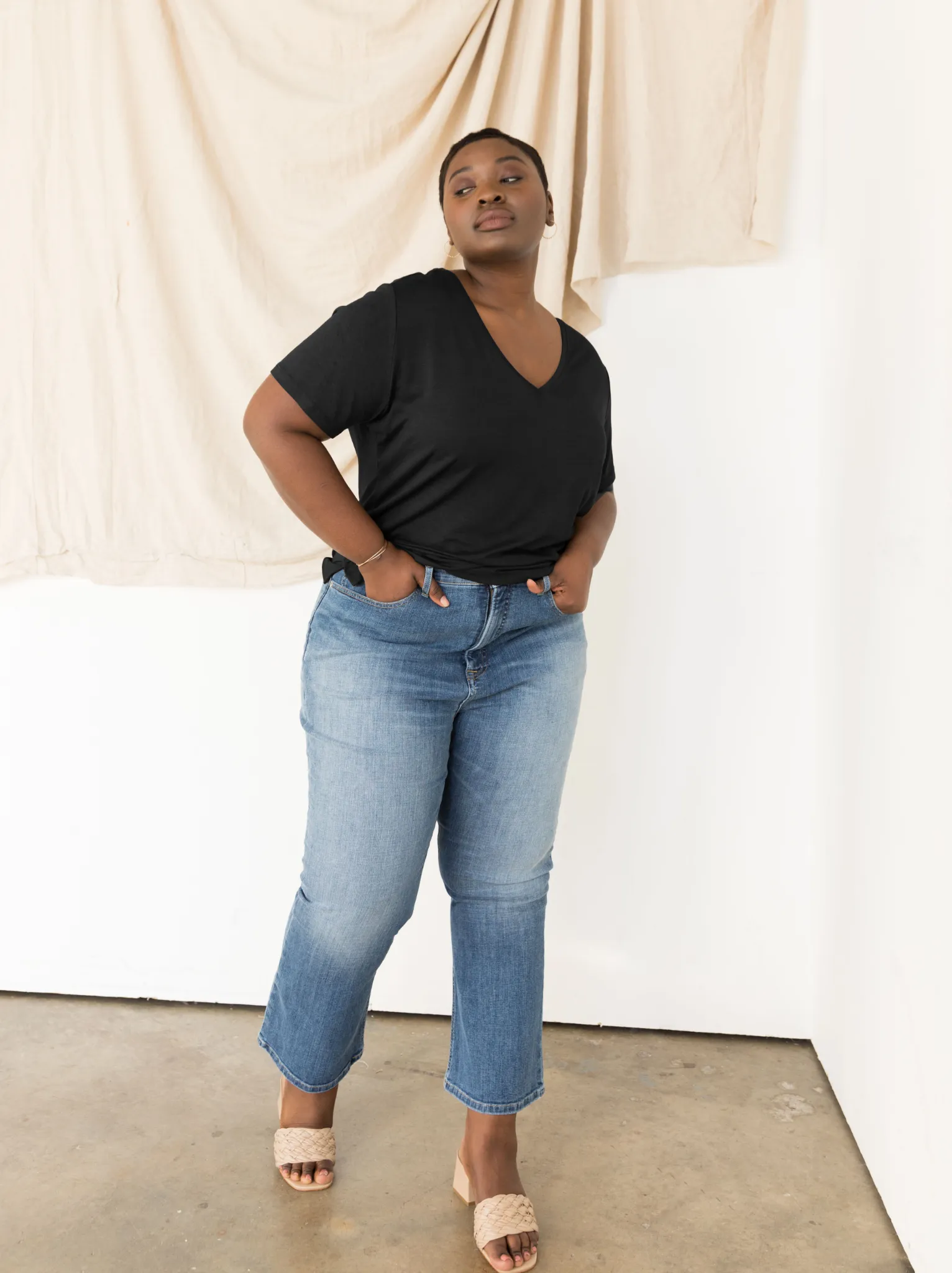 Meghan Drapey V-Neck Tee Bundle