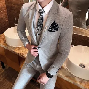 Men's Elegant Fashion Suit Up To 3XL