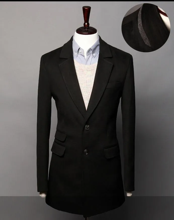 Men's High End Long Coat