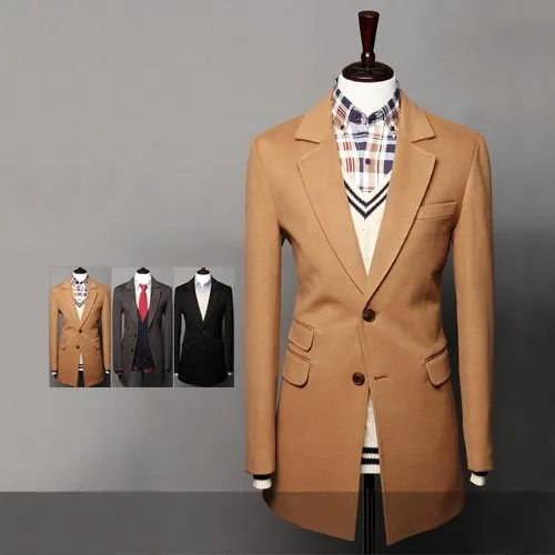 Men's High End Long Coat