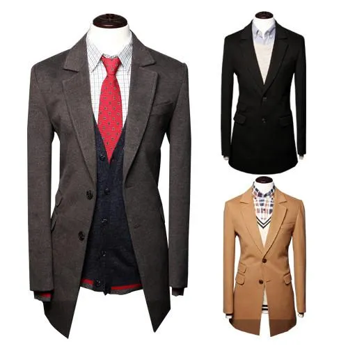 Men's High End Long Coat